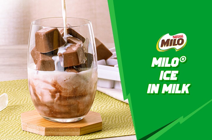 MILO® Ice In Milk Cold Chocolate Drink Recipe | MILO® Philippines